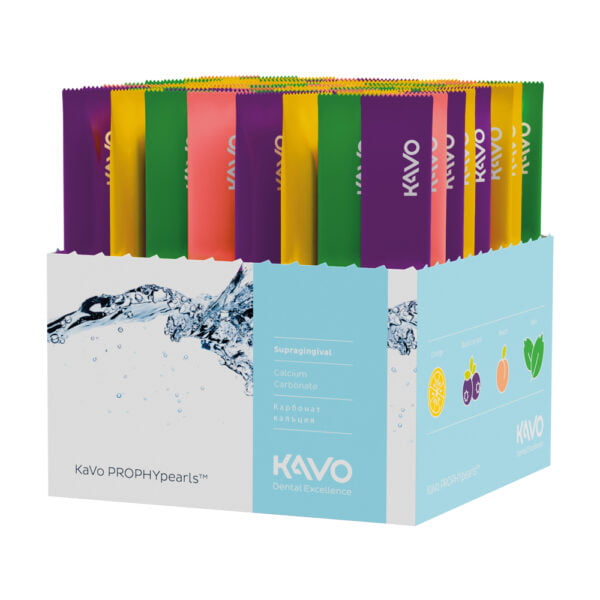 PROPHYpearls open - packaging transparent kavo piasek