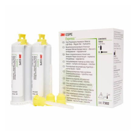 Solventum (3M ESPE) Express Light Body/Regular Set średnioszybkowiążąca masa o małej gęstości 2x50ml