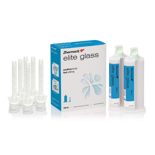 Zhermack Elite Glass transparentna forma silikonowa 2x50ml