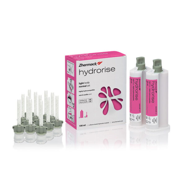 Zhermack Hydrorise Light Body masa silikonowa typu A 2x50ml