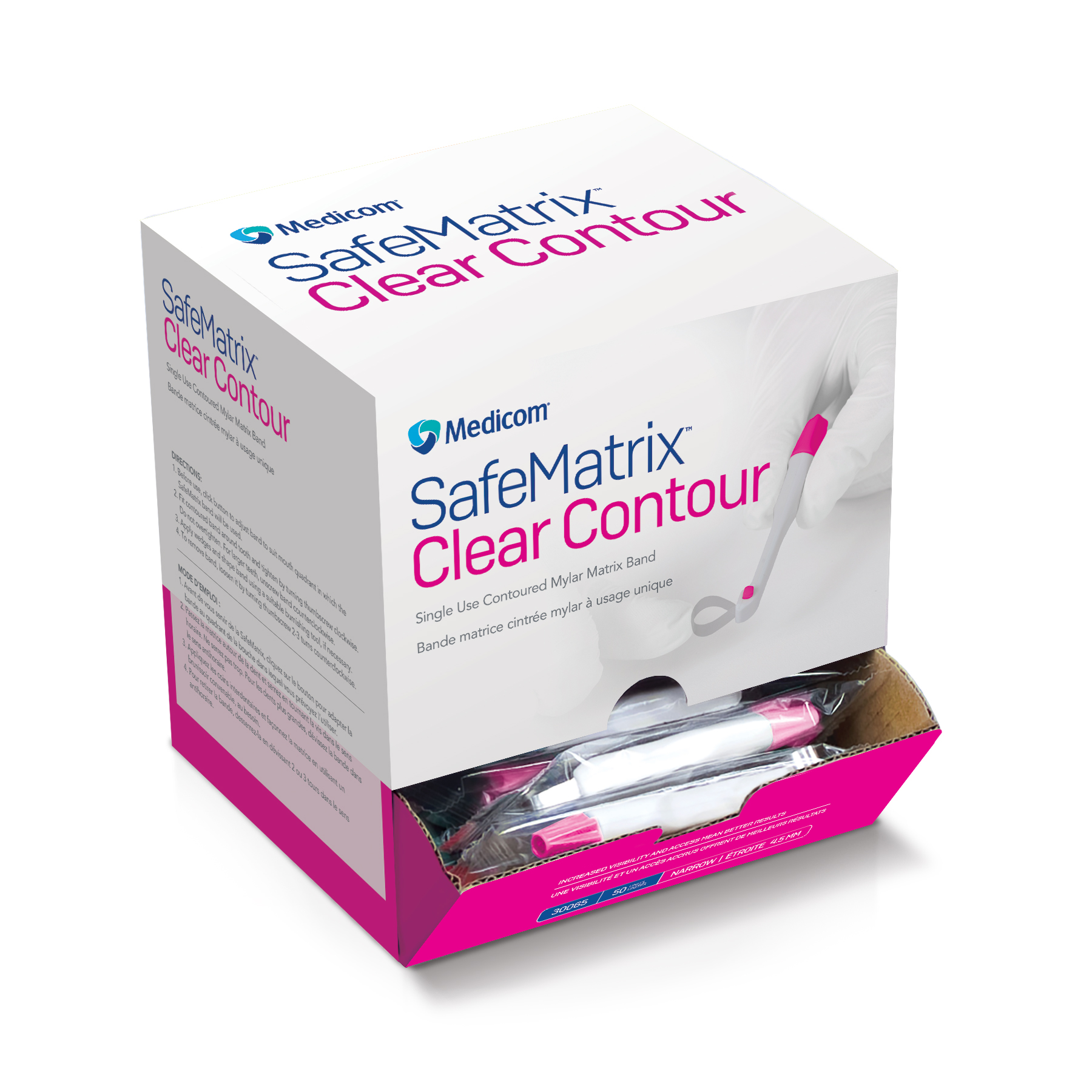Medicom SafeMatrix Clear Contour formówki 50 szt.