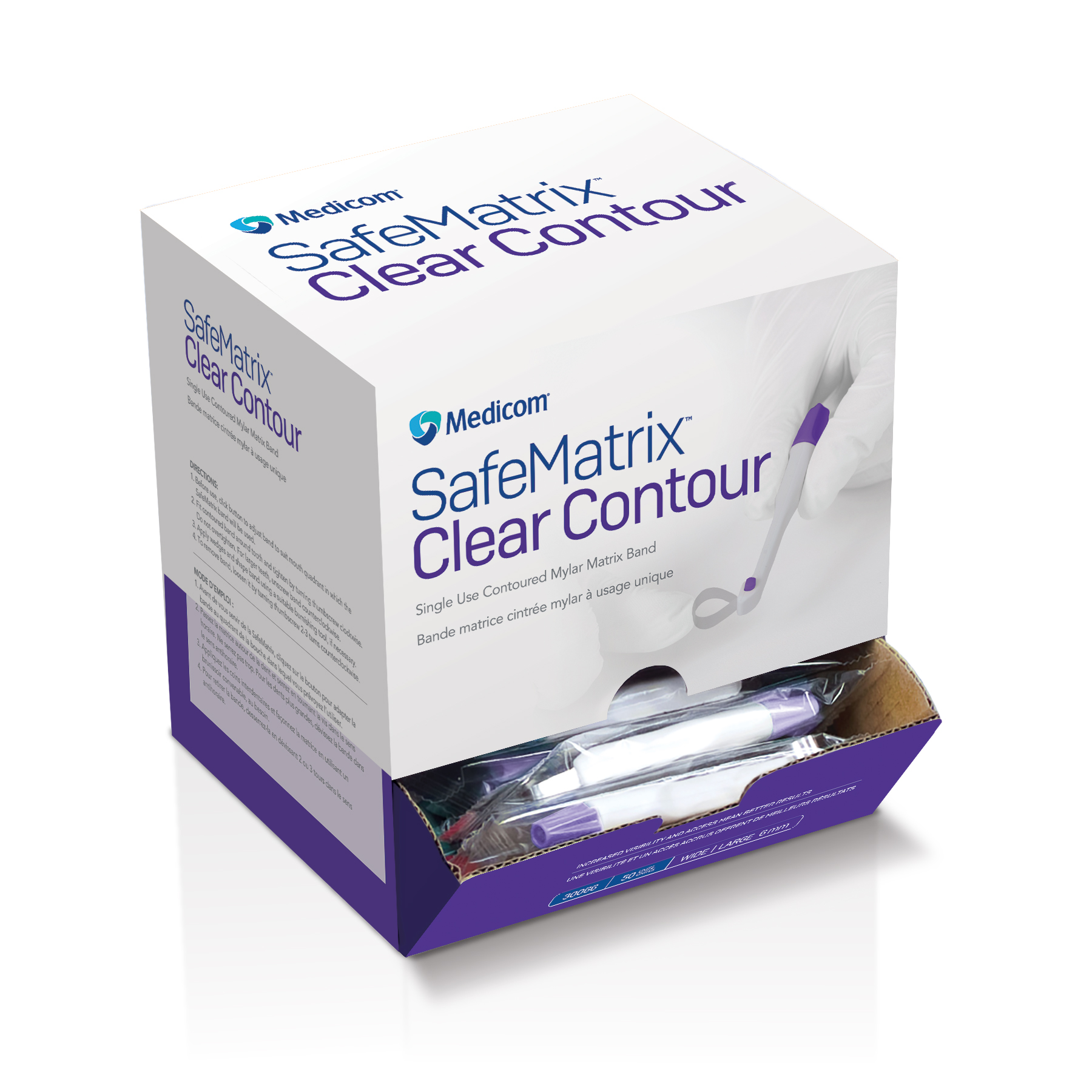 Medicom SafeMatrix Clear Contour formówki 50 szt. - obrazek 4